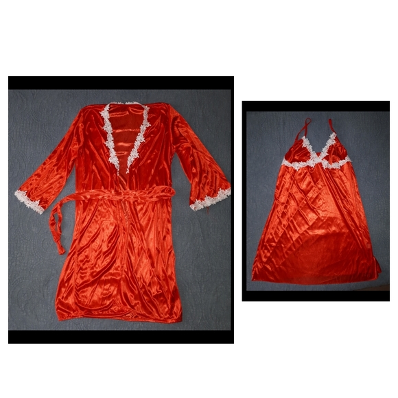 New Ladies 2 Pc Nightie and Robe - Picture 1 of 6